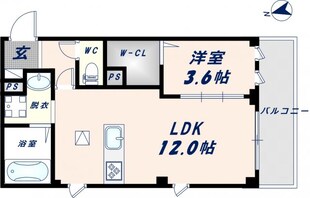 マ・メゾンの物件間取画像